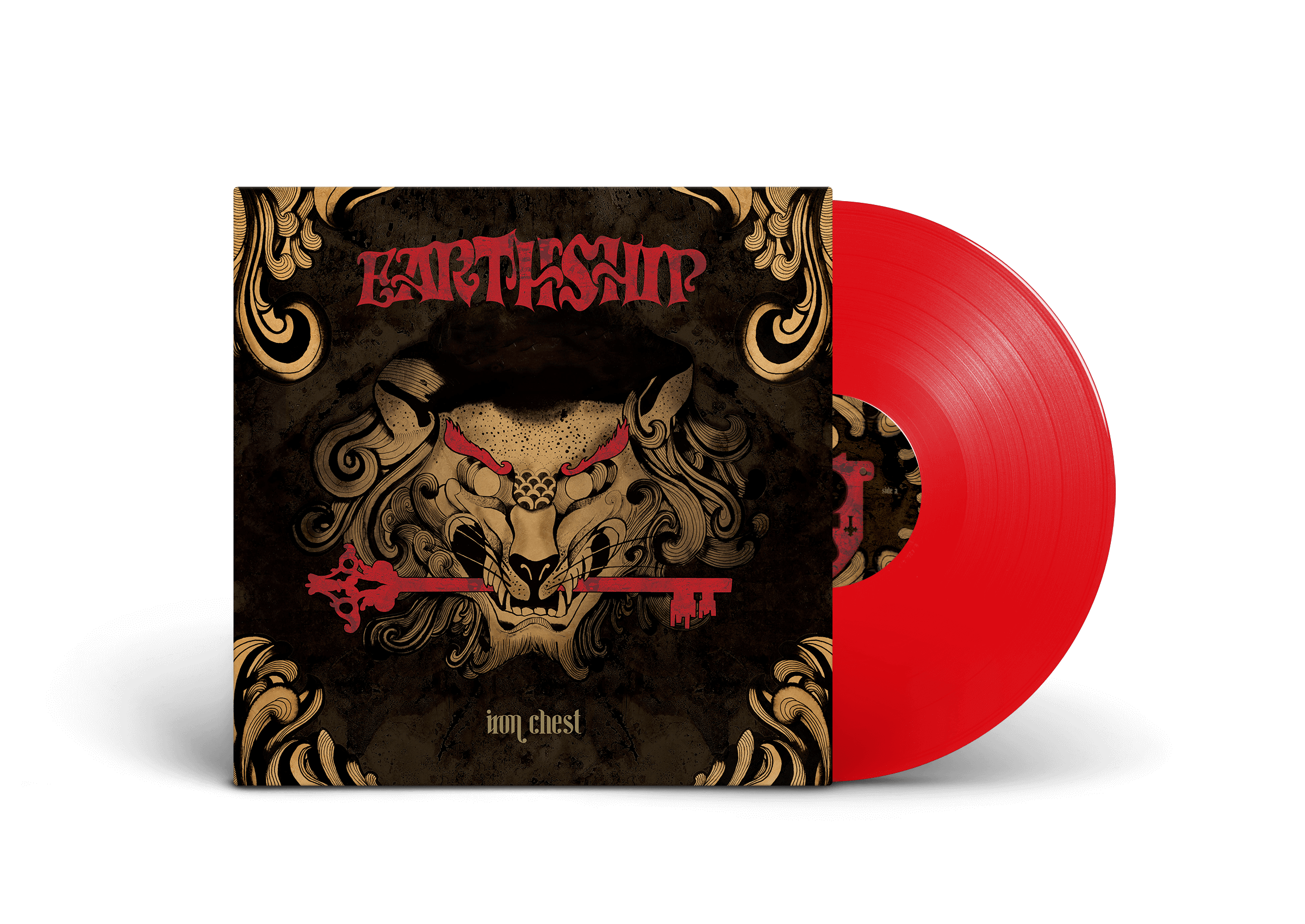 EARTH SHIP - "Iron Chest" LP - Image 2