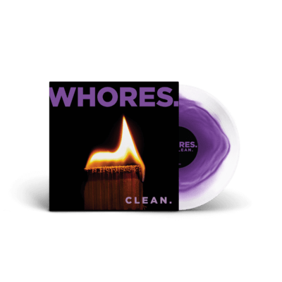 WHORES. - "Clean." LP - Image 2